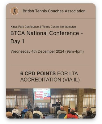 BTCA National Conference 2024 (Day 1 - December 4th)